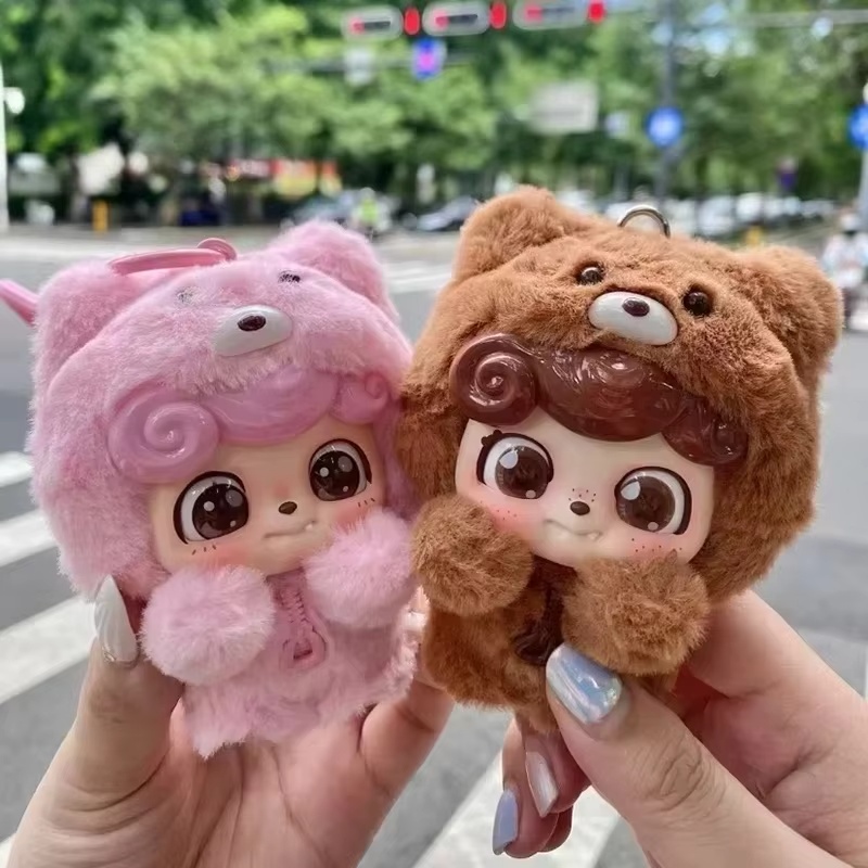 Baby Q Products - Q.kid be Your q Babyシリーズのアクションフィギュア、カワイイ漫画フィギュア、コレクションモデル人形、デスクトップ装飾おもちゃ、子供の誕生日