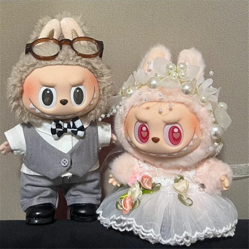 15 17 センチメートルラビュブ人形結婚式恋人ドレス衣装服 - Baby Products Set のレビューと価格