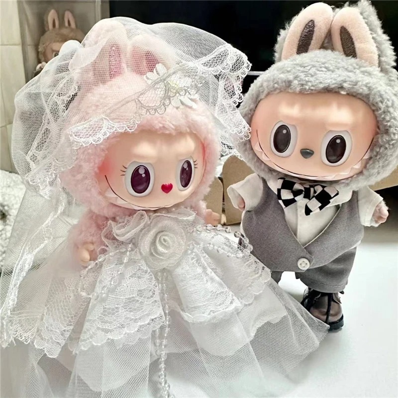15 17 センチメートルラビュブ人形結婚式恋人ドレス衣装服 - Baby Products Set のレビューと価格