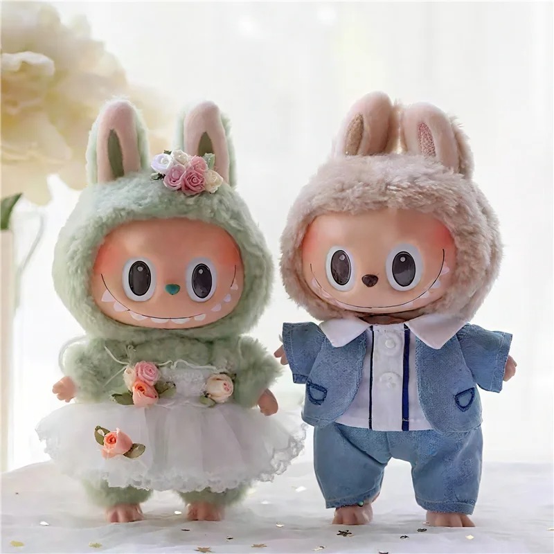 15 17 センチメートルラビュブ人形結婚式恋人ドレス衣装服 - Baby Products Set のレビューと価格