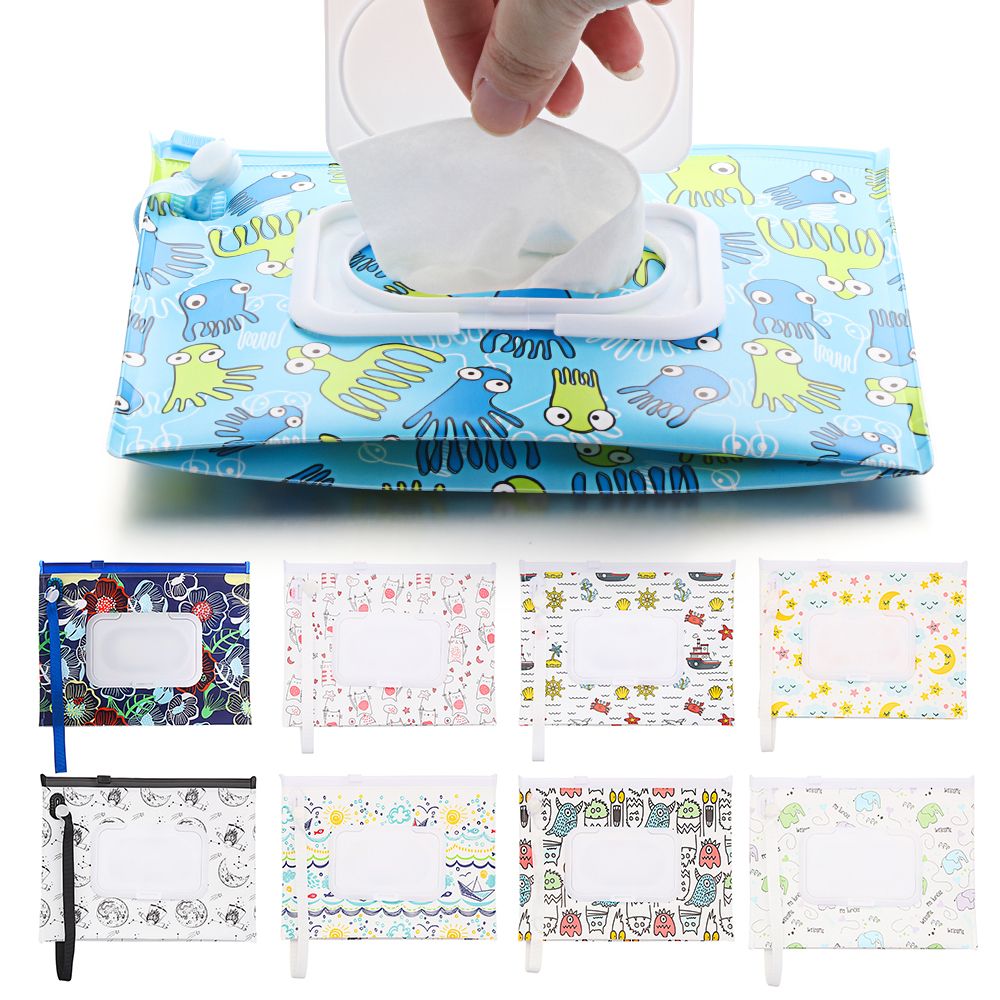 携帯用フリップカバーウェットティッシュバッグ ベビー用品 ベ - Baby Products Carry Bag のレビューと価格