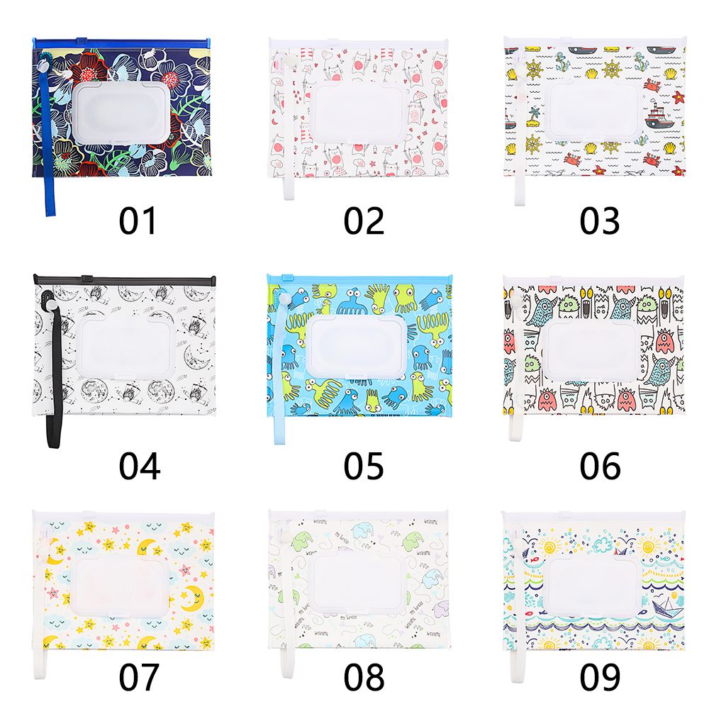 携帯用フリップカバーウェットティッシュバッグ ベビー用品 ベ - Baby Products Carry Bag のレビューと価格